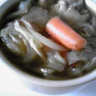 今日からダイエット！モリモリ野菜スープ